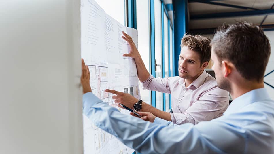 Onze online planningtools vertellen je precies hoeveel ruimte je voor liften en roltrappen moet voorzien.